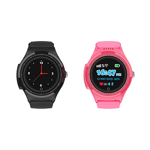 wonlex Reloj inteligente con correa de nailon con acento ámbar, para  hombres y mujeres, reloj inteligente redondo de moda, diales de bricolaje